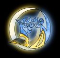 Der erste Entwurf fr das Blue Moon 3d-Logo.
